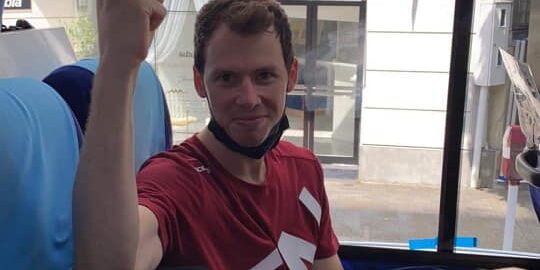 Jonathan Groth ved OL i Tokyo 2021