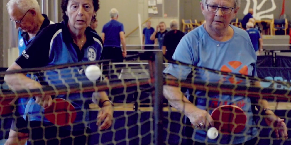 Ældre bordtennisspillere