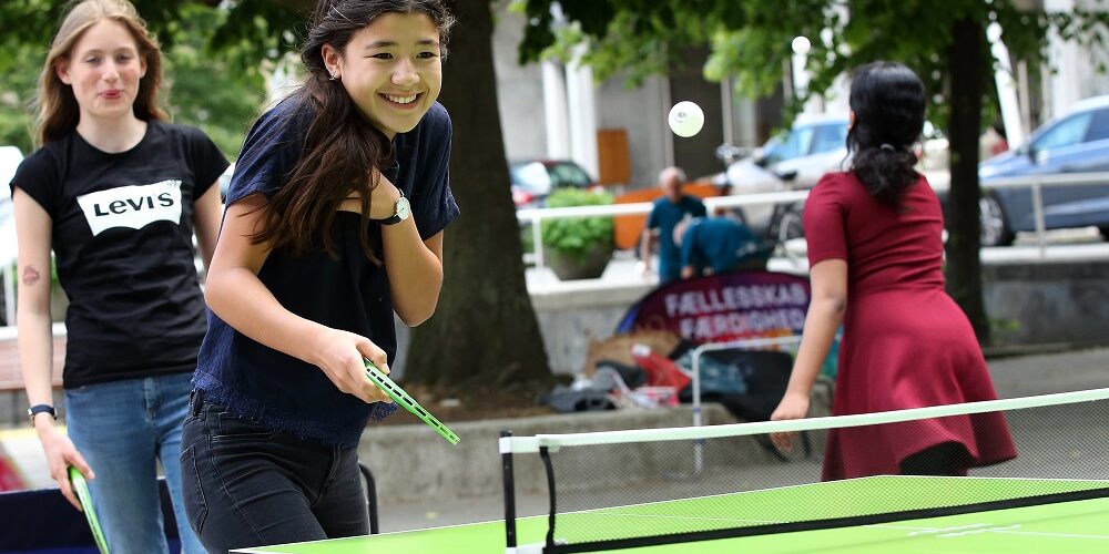 Skole OL – Glad pige